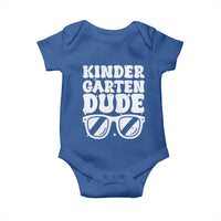 Kindergarten Dude Baby Onesie Funny Back to School First Day Of Kinder Graduation - Wonder Print Shop