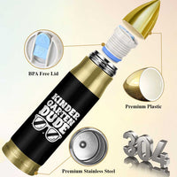 Kindergarten Dude Bullet Tumbler Funny Back to School First Day Of Kinder Graduation - Wonder Print Shop
