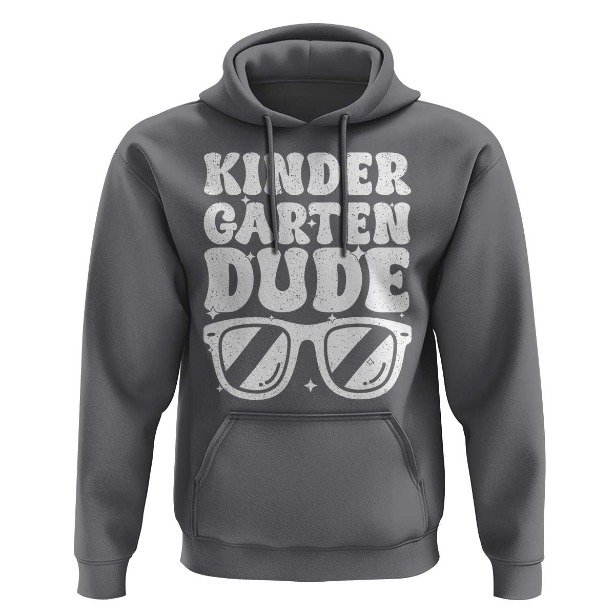 Kindergarten Dude Hoodie Funny Back to School First Day Of Kinder Graduation - Wonder Print Shop