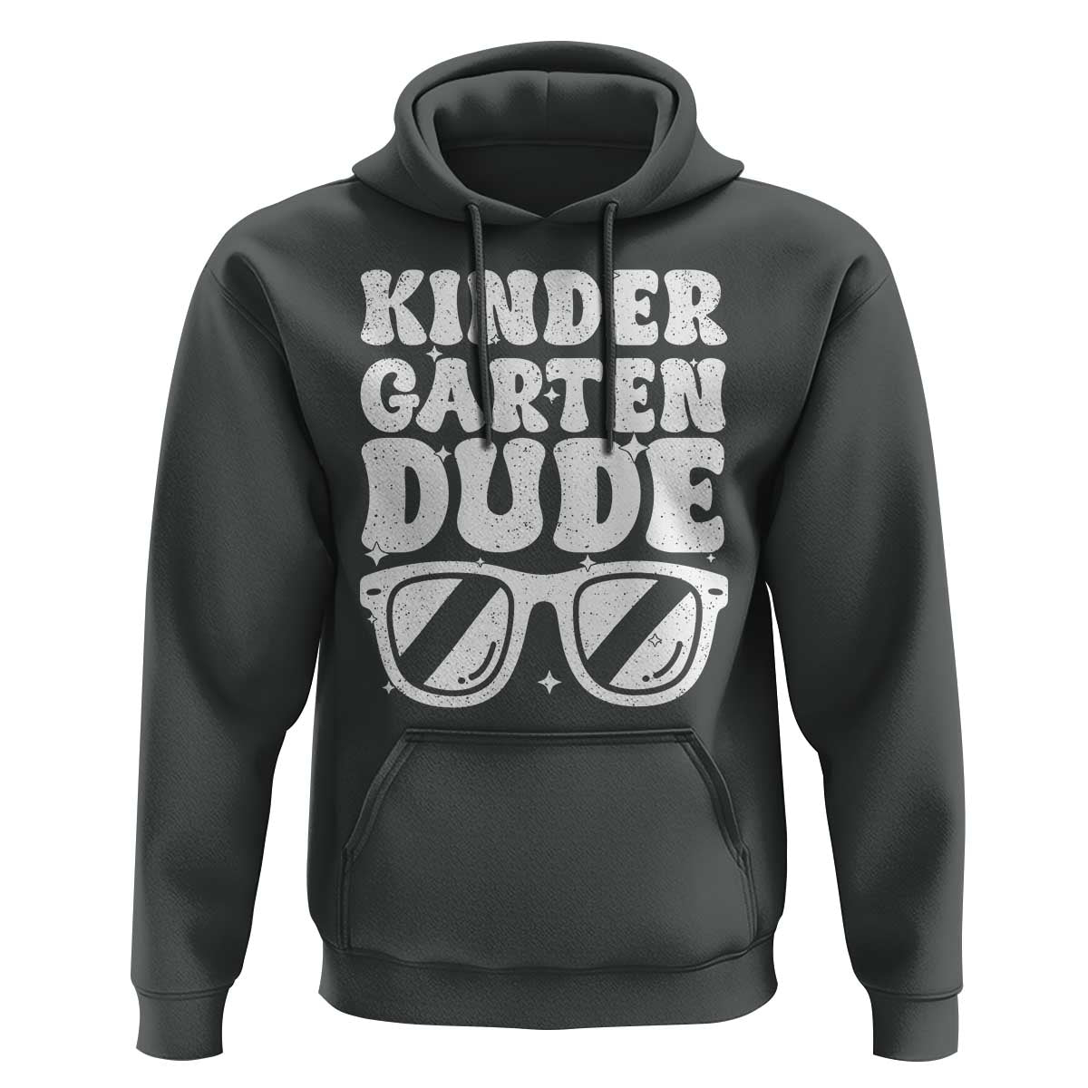Kindergarten Dude Hoodie Funny Back to School First Day Of Kinder Graduation - Wonder Print Shop
