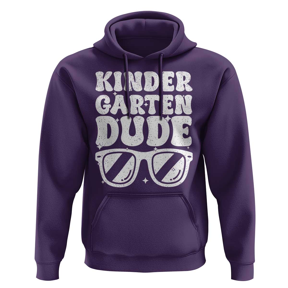 Kindergarten Dude Hoodie Funny Back to School First Day Of Kinder Graduation - Wonder Print Shop