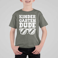 Kindergarten Dude T Shirt For Kid Funny Back to School First Day Of Kinder Graduation - Wonder Print Shop