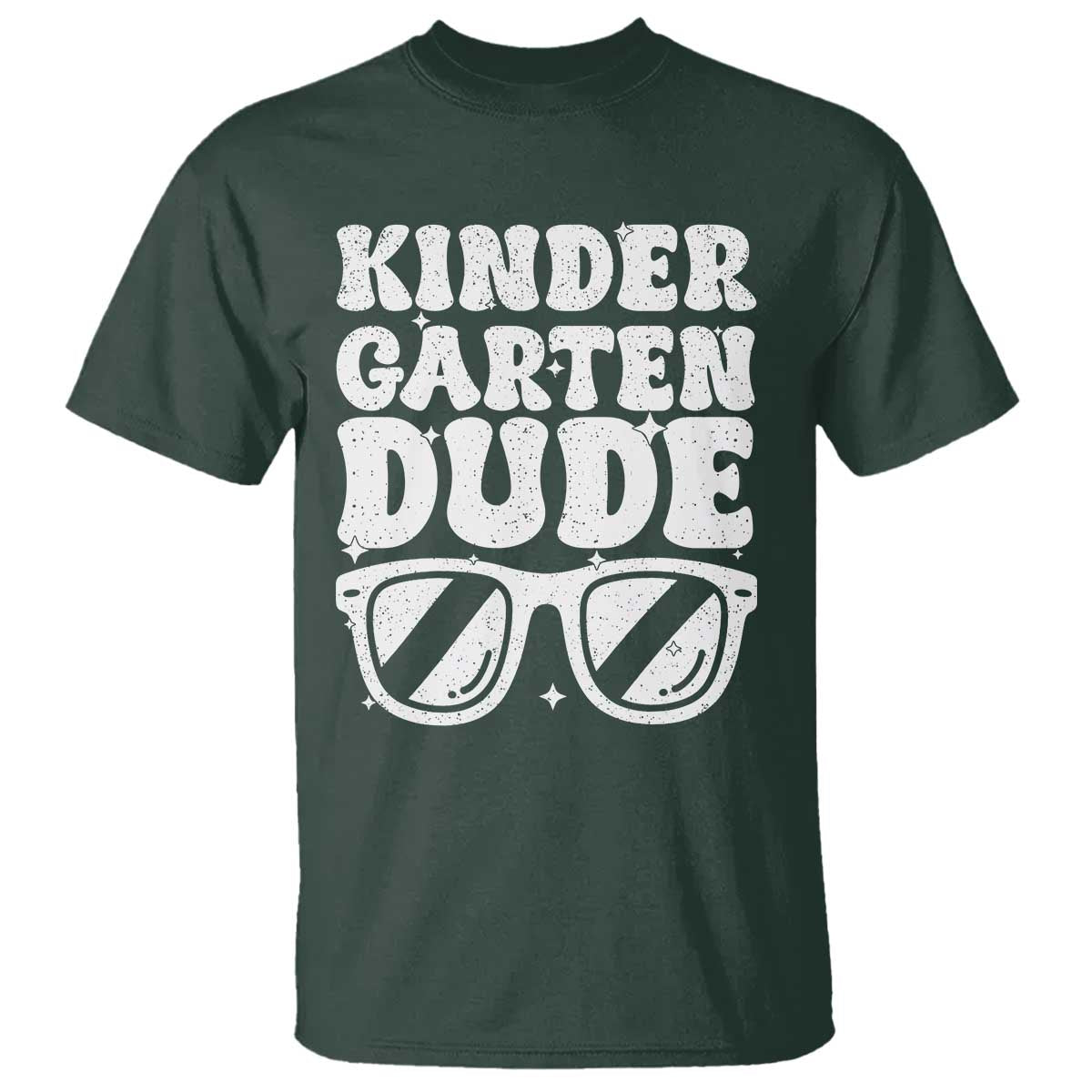 Kindergarten Dude T Shirt Funny Back to School First Day Of Kinder Graduation - Wonder Print Shop