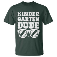 Kindergarten Dude T Shirt Funny Back to School First Day Of Kinder Graduation - Wonder Print Shop