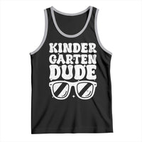 Kindergarten Dude Tank Top Funny Back to School First Day Of Kinder Graduation - Wonder Print Shop