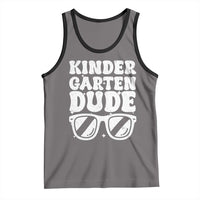Kindergarten Dude Tank Top Funny Back to School First Day Of Kinder Graduation - Wonder Print Shop