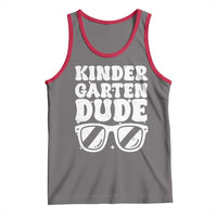 Kindergarten Dude Tank Top Funny Back to School First Day Of Kinder Graduation - Wonder Print Shop