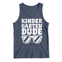 Kindergarten Dude Tank Top Funny Back to School First Day Of Kinder Graduation - Wonder Print Shop