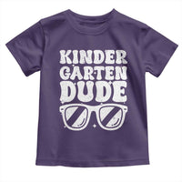 Kindergarten Dude Toddler T Shirt Funny Back to School First Day Of Kinder Graduation - Wonder Print Shop