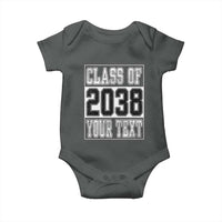 Personalized Class of 2038 Baby Onesie Custom Name Grow With Me To Graduation - Wonder Print Shop