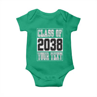Personalized Class of 2038 Baby Onesie Custom Name Grow With Me To Graduation - Wonder Print Shop
