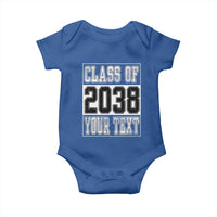 Personalized Class of 2038 Baby Onesie Custom Name Grow With Me To Graduation - Wonder Print Shop