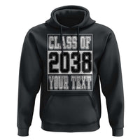 Personalized Class of 2038 Hoodie Custom Name Grow With Me To Graduation - Wonder Print Shop