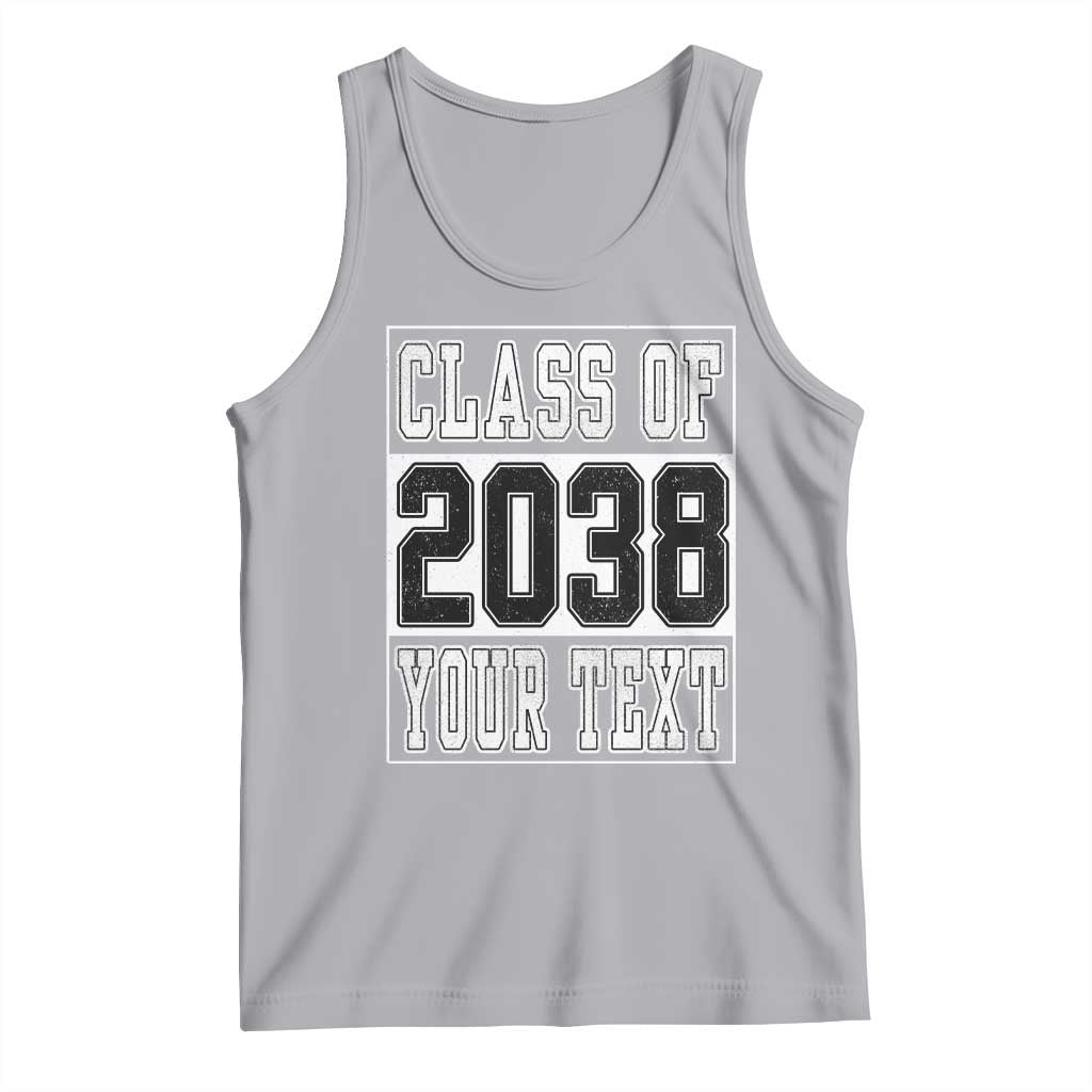 Personalized Class of 2038 Tank Top Custom Name Grow With Me To Graduation - Wonder Print Shop