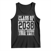 Personalized Class of 2038 Tank Top Custom Name Grow With Me To Graduation - Wonder Print Shop