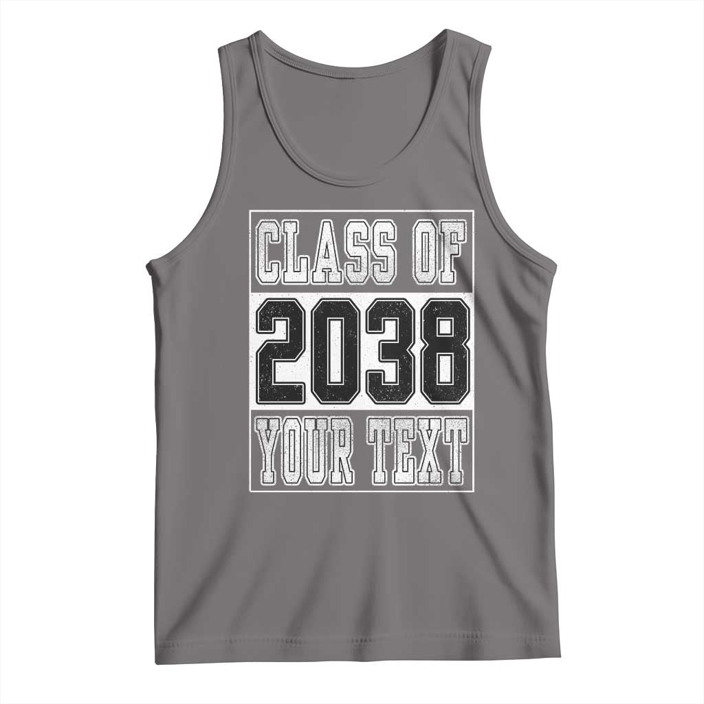 Personalized Class of 2038 Tank Top Custom Name Grow With Me To Graduation - Wonder Print Shop
