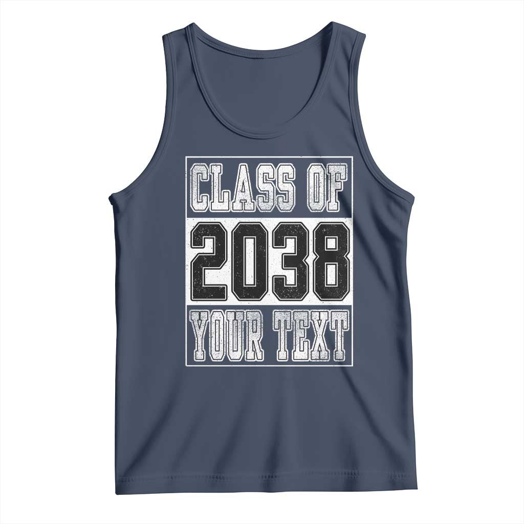 Personalized Class of 2038 Tank Top Custom Name Grow With Me To Graduation - Wonder Print Shop