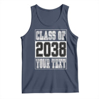 Personalized Class of 2038 Tank Top Custom Name Grow With Me To Graduation - Wonder Print Shop