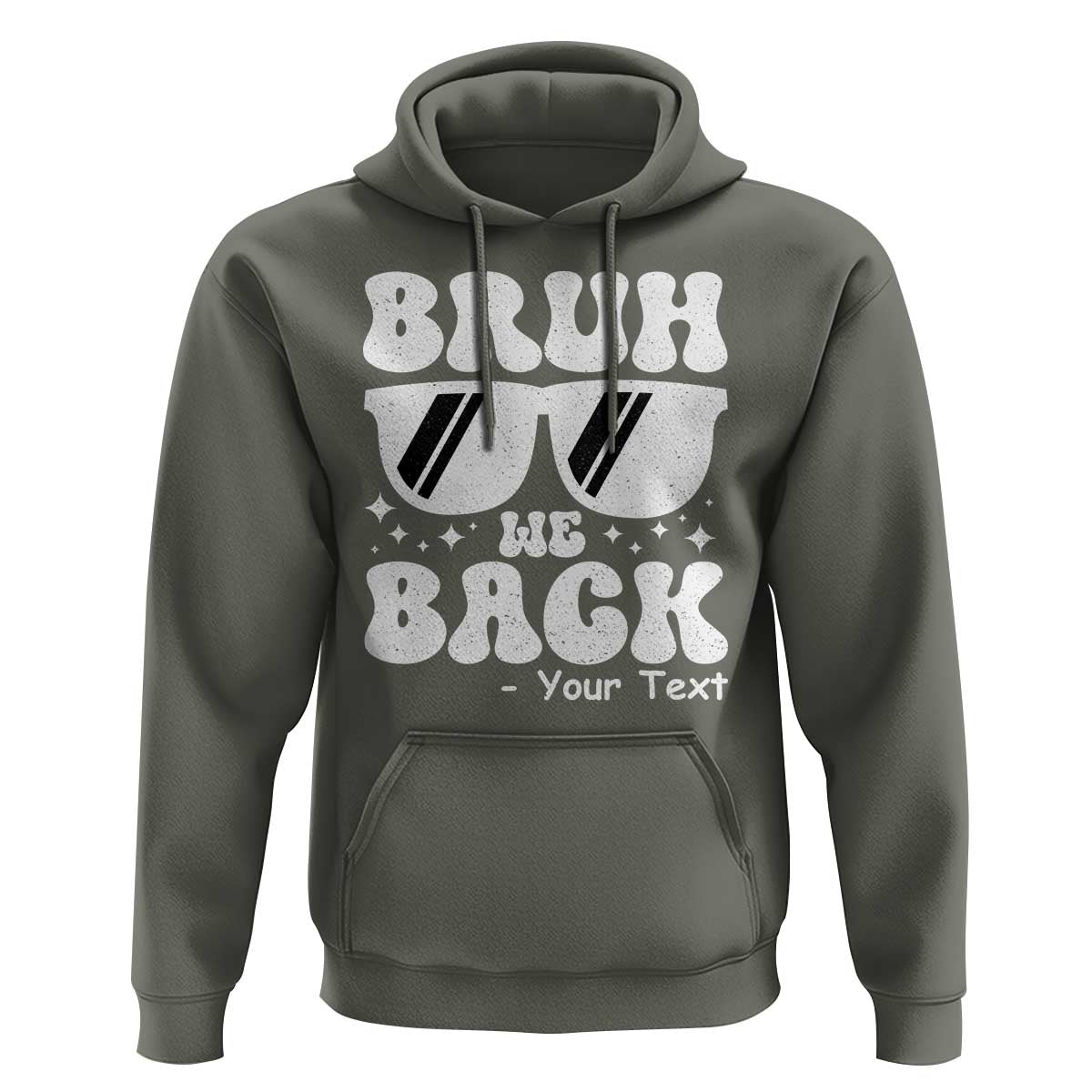 Personalized Back To School Hoodie Custom Name Happy First Day Of School TS10