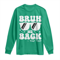 Personalized Back To School Long Sleeve Shirt Custom Name Happy First Day Of School TS10
