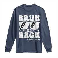 Personalized Back To School Long Sleeve Shirt Custom Name Happy First Day Of School TS10
