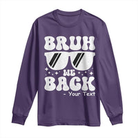 Personalized Back To School Long Sleeve Shirt Custom Name Happy First Day Of School TS10