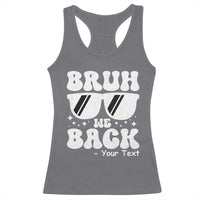 Personalized Back To School Racerback Tank Top Custom Name Happy First Day Of School TS10