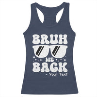 Personalized Back To School Racerback Tank Top Custom Name Happy First Day Of School TS10