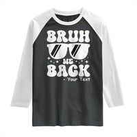 Personalized Back To School Raglan Shirt Custom Name Happy First Day Of School TS10