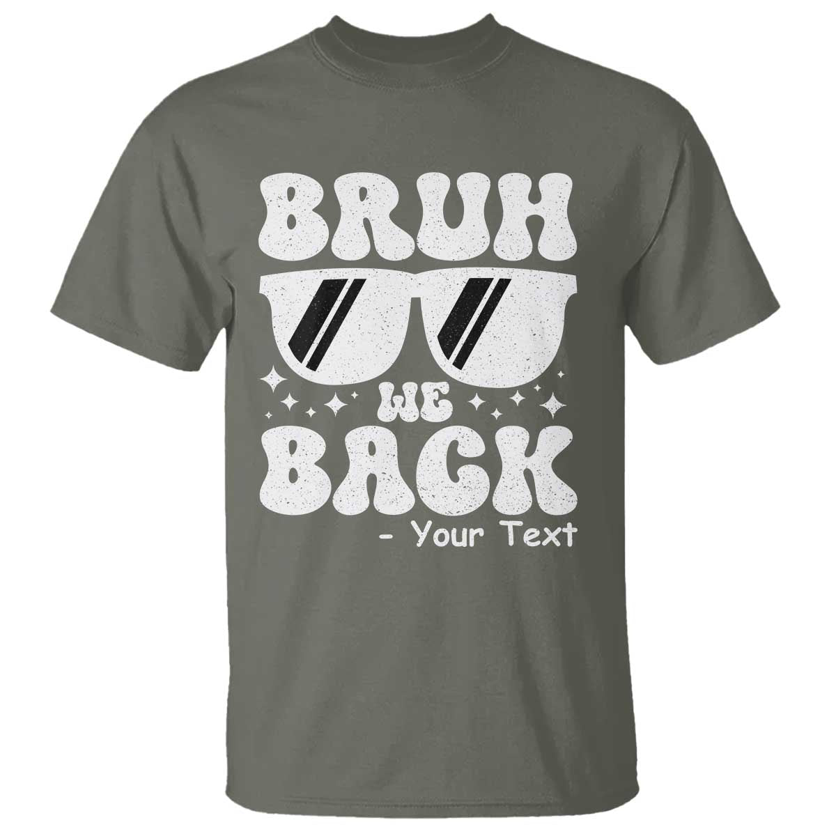 Personalized Back To School T Shirt Custom Name Happy First Day Of School TS10