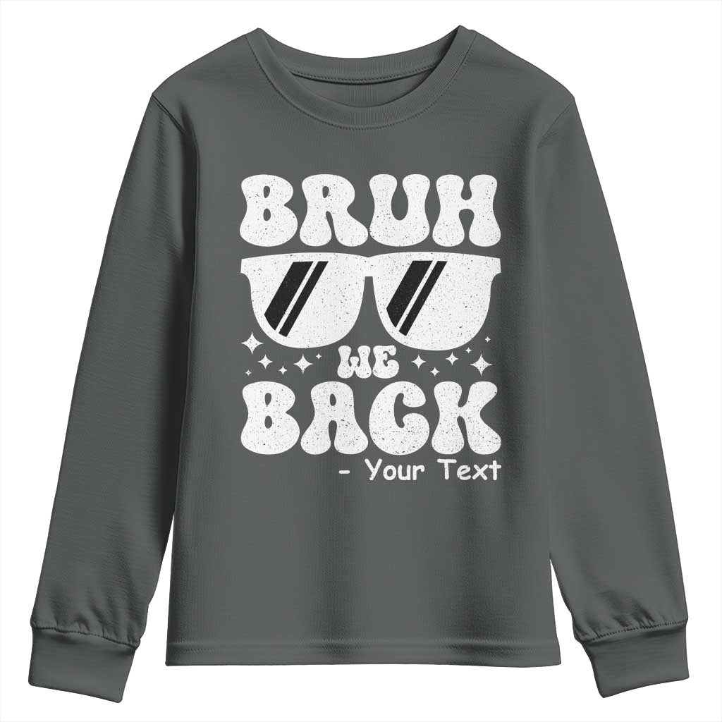 Personalized Back To School Youth Sweatshirt Custom Name Happy First Day Of School TS10
