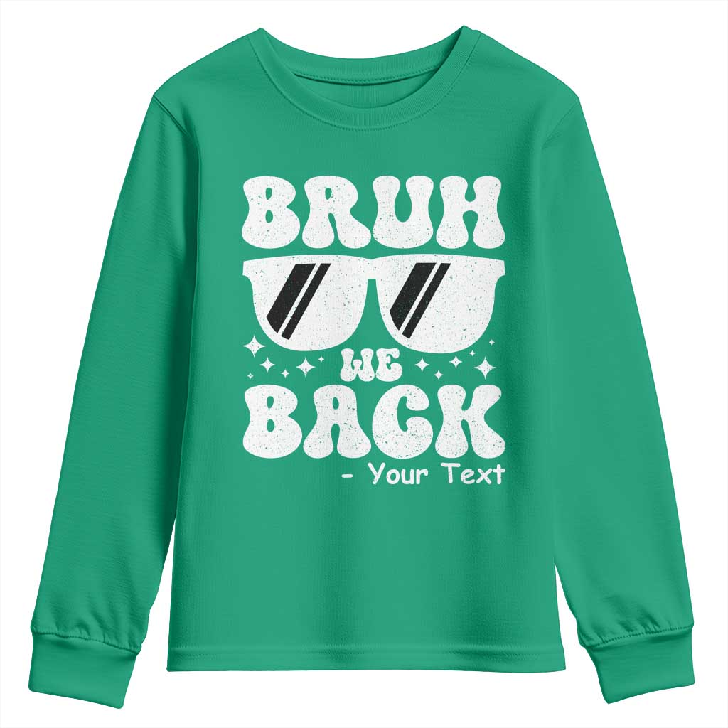 Personalized Back To School Youth Sweatshirt Custom Name Happy First Day Of School TS10