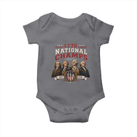 Funny Founding Fathers USA 250th Anniversary Baby Onesie 1776 Championship Parody American Flag Vintage Patriotic Humor