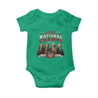 Funny Founding Fathers USA 250th Anniversary Baby Onesie 1776 Championship Parody American Flag Vintage Patriotic Humor