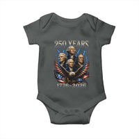 Founding Fathers USA 250th Anniversary Baby Onesie Vintage 250 Years 1776 2026 Patriotic Eagle American Flag