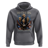 Founding Fathers USA 250th Anniversary Hoodie Vintage 250 Years 1776 2026 Patriotic Eagle American Flag
