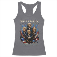 Founding Fathers USA 250th Anniversary Racerback Tank Top Vintage 250 Years 1776 2026 Patriotic Eagle American Flag