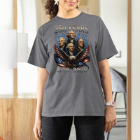 Founding Fathers USA 250th Anniversary T Shirt For Women Vintage 250 Years 1776 2026 Patriotic Eagle American Flag