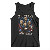 Founding Fathers USA 250th Anniversary Tank Top Vintage 250 Years 1776 2026 Patriotic Eagle American Flag