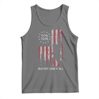 Bigfoot Sasquatch USA 250th Anniversary Tank Top Retro Bigfoot Saw It All 250 Years 1776 2026 4th of July
