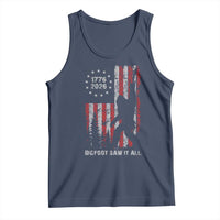 Bigfoot Sasquatch USA 250th Anniversary Tank Top Retro Bigfoot Saw It All 250 Years 1776 2026 4th of July