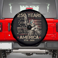 Bigfoot Sasquatch USA 250th Anniversary Spare Tire Cover Retro 250 Years 1776 2026 4th of July Independence Day