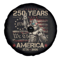 Bigfoot Sasquatch USA 250th Anniversary Spare Tire Cover Retro 250 Years 1776 2026 4th of July Independence Day