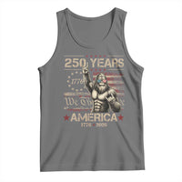 Bigfoot Sasquatch USA 250th Anniversary Tank Top Retro 250 Years 1776 2026 4th of July Independence Day