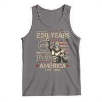 Bigfoot Sasquatch USA 250th Anniversary Tank Top Retro 250 Years 1776 2026 4th of July Independence Day