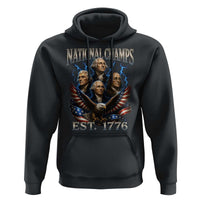 Founding Fathers USA 250th Anniversary Hoodie Vintage National Champions 250 Years Patriotic American Flag