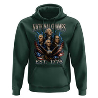 Founding Fathers USA 250th Anniversary Hoodie Vintage National Champions 250 Years Patriotic American Flag