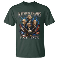 Founding Fathers USA 250th Anniversary T Shirt Vintage National Champions 250 Years Patriotic American Flag