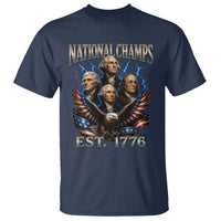 Founding Fathers USA 250th Anniversary T Shirt Vintage National Champions 250 Years Patriotic American Flag