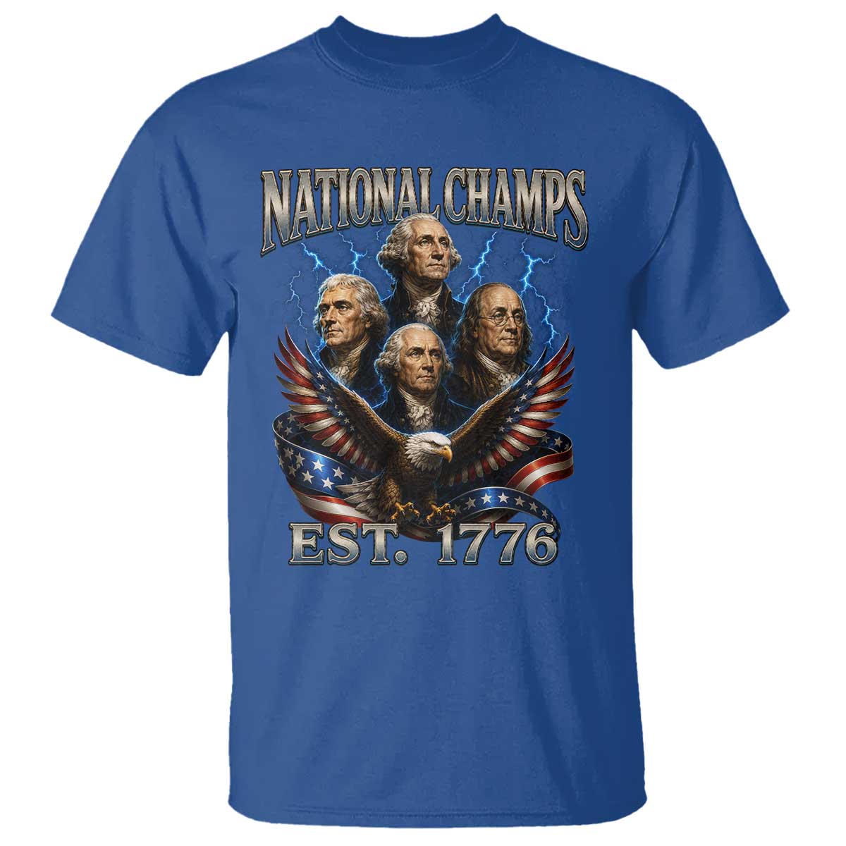 Founding Fathers USA 250th Anniversary T Shirt Vintage National Champions 250 Years Patriotic American Flag